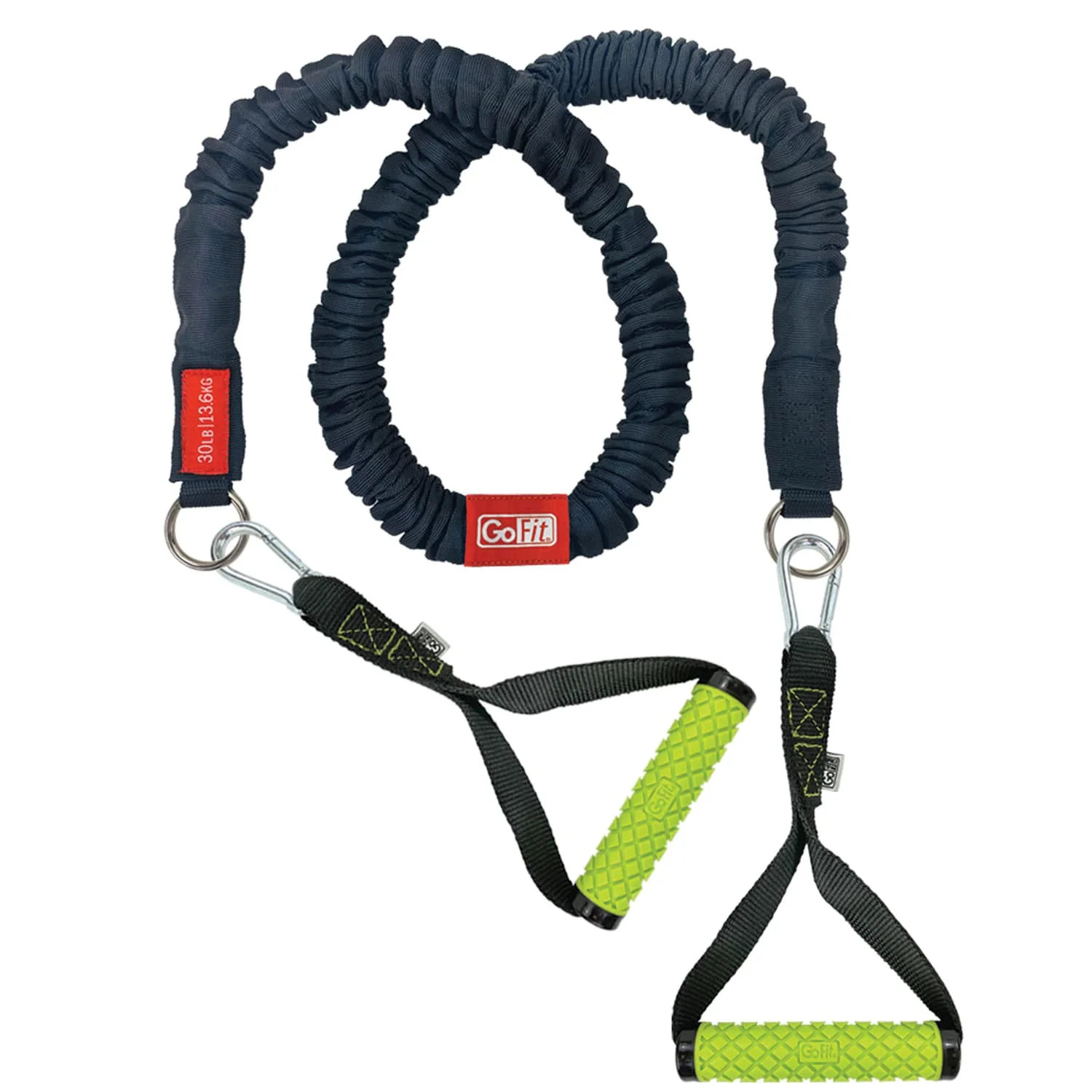 GoFit Safe Sleeve Power Tube with Handles, 30 Lbs.