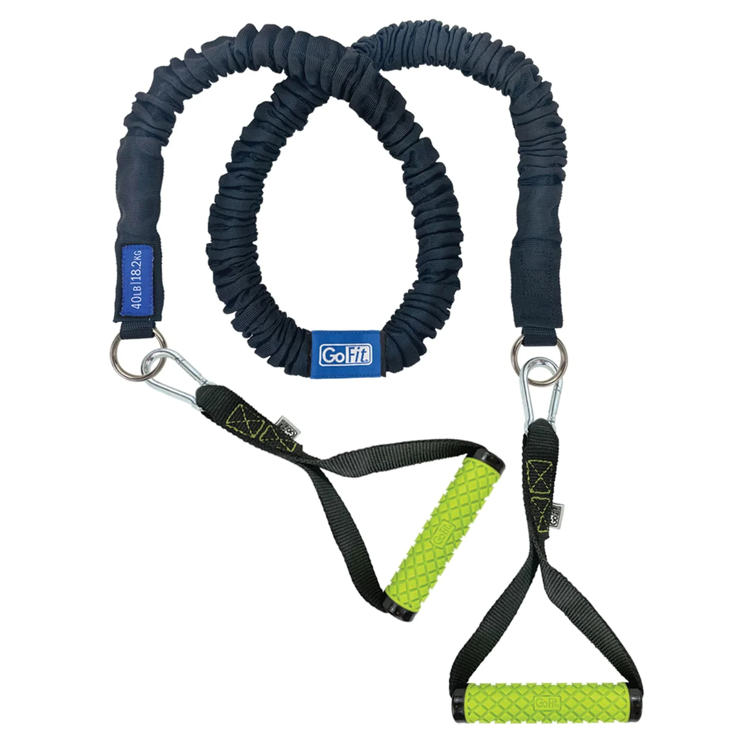 GoFit Safe Sleeve Power Tube with Handles, 40 Lbs.
