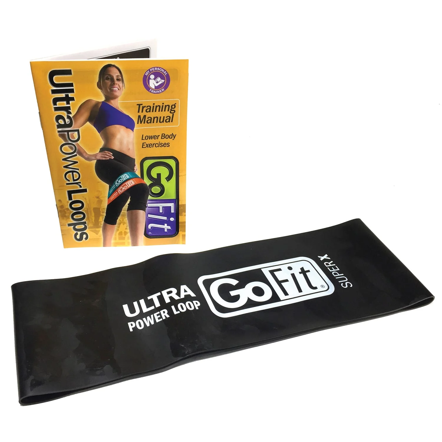 GoFit Single Ultra Power Loop, Black - Image 5