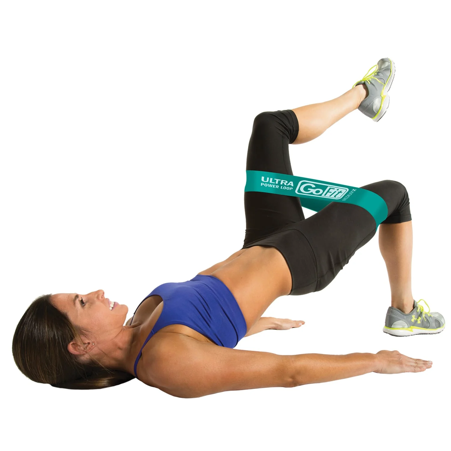 GoFit Single Ultra Power Loop, Teal - Image 4