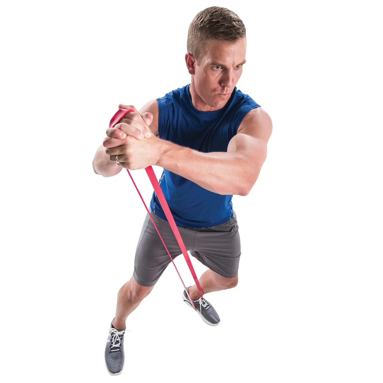 GoFit Super Band, Red - Image 3