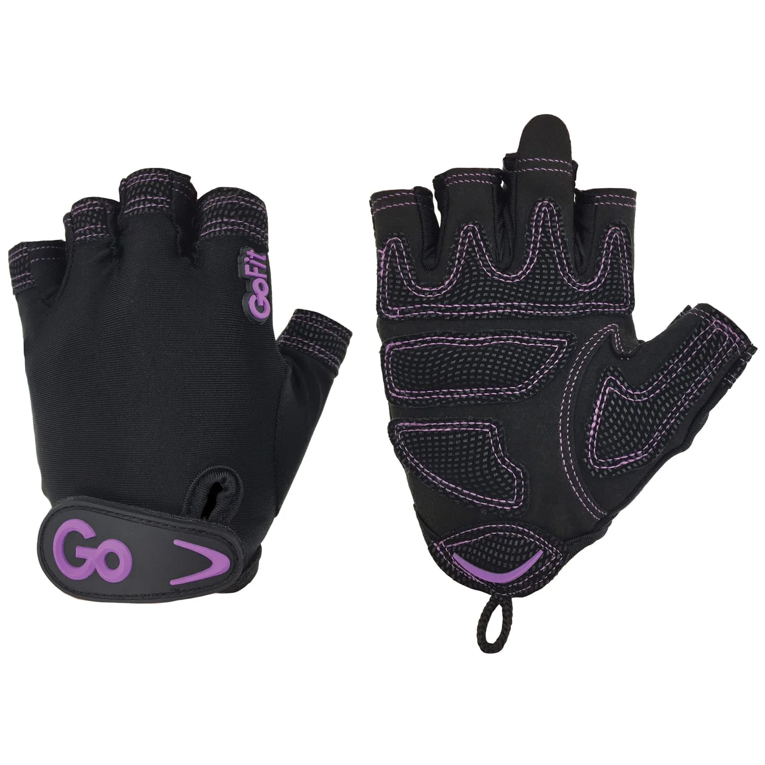 GoFit Women's Xtrainer Cross-Training Gloves, Medium, Purple