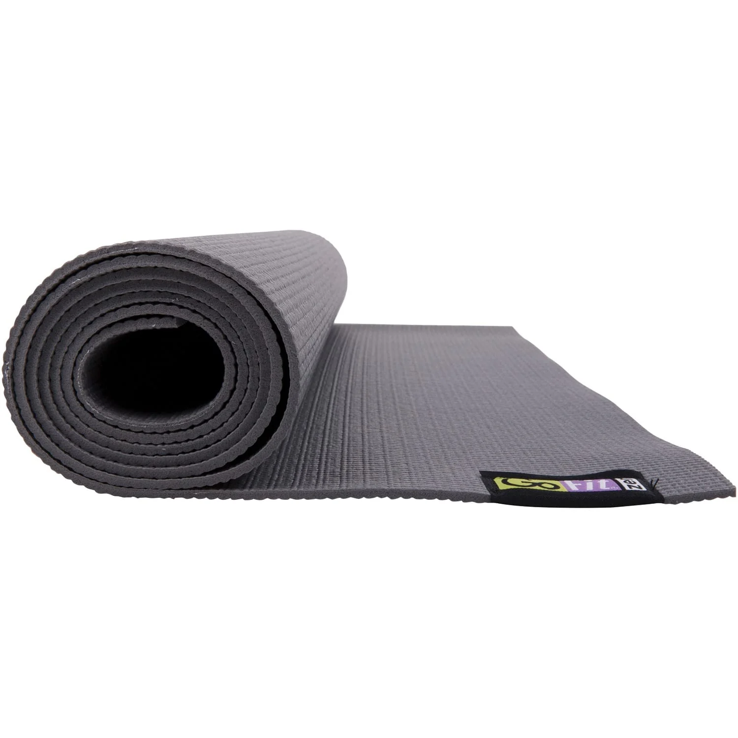 GoFit Yoga Mat, Gray - Image 5