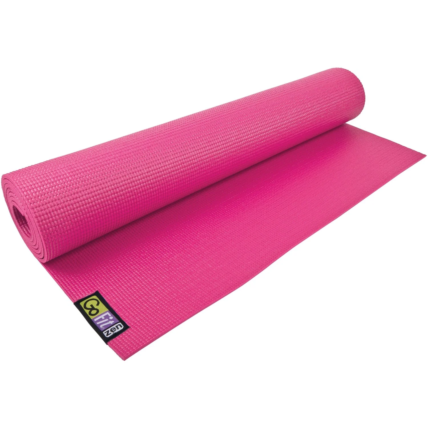 GoFit Yoga Mat, Pink