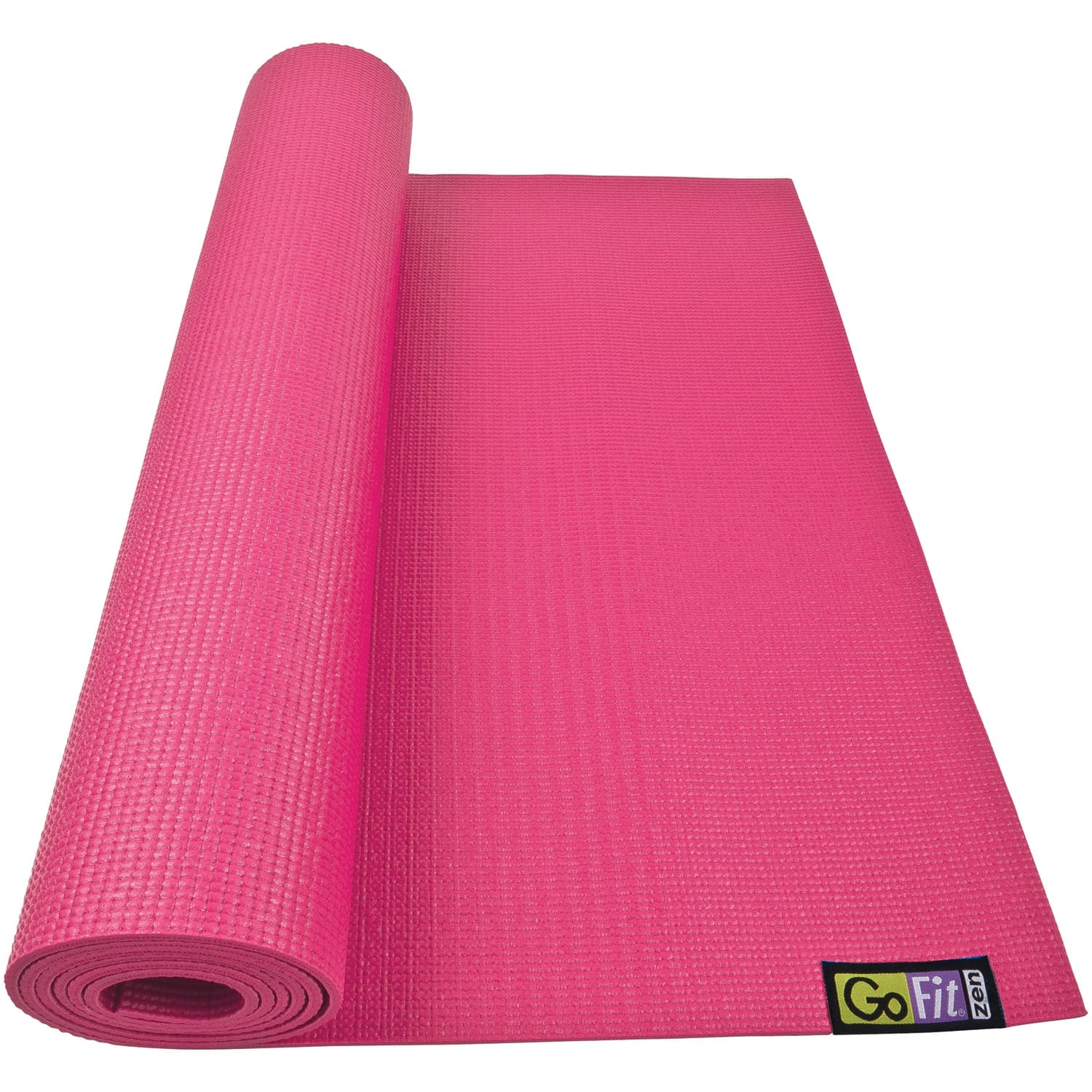 GoFit Yoga Mat, Pink - Image 5