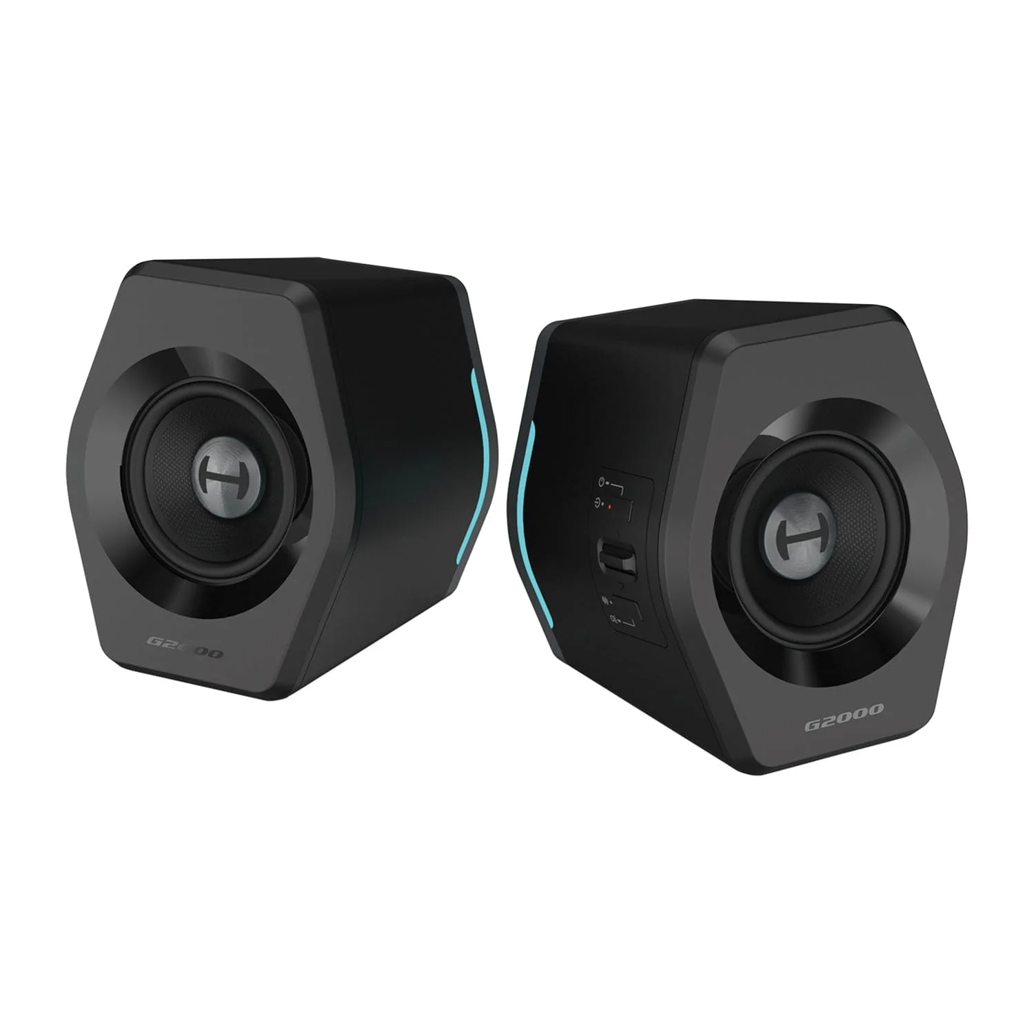 Hecate by Edifier G2000 32-Watt-Peak Bluetooth Stereo Speakers with Subwoofer Output, Black - Image 4