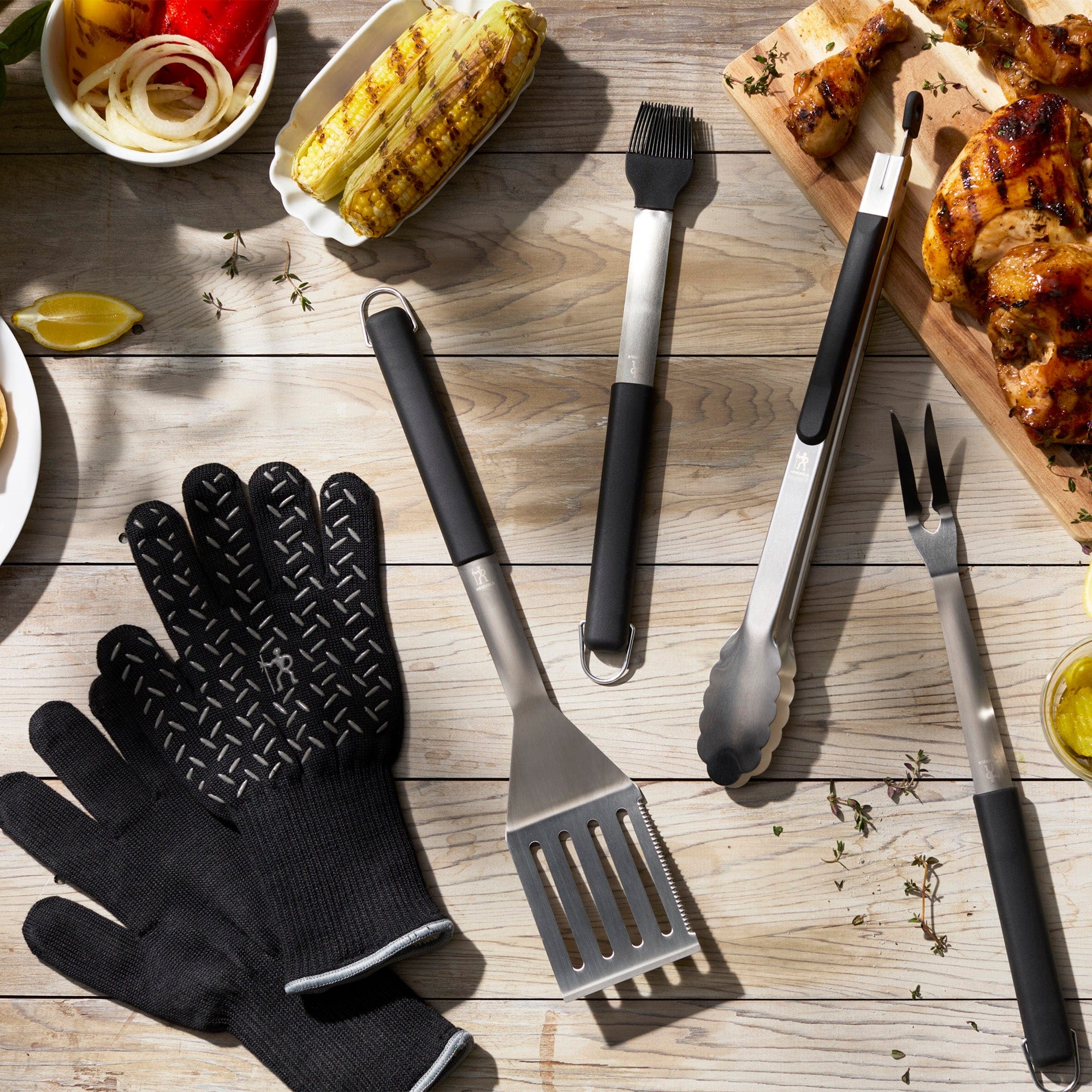 Henckels BBQ Stainless Steel Grill Basting Brush - Image 3