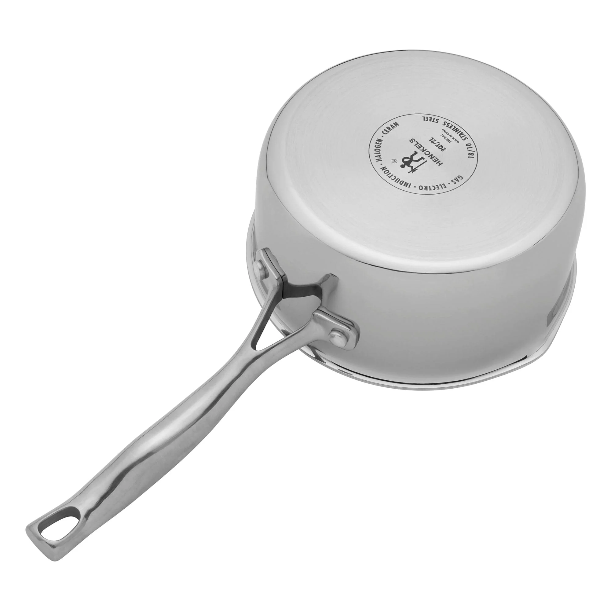 Henckels Clad H3 2-qt Stainless Steel Saucepan with Lid - Image 3