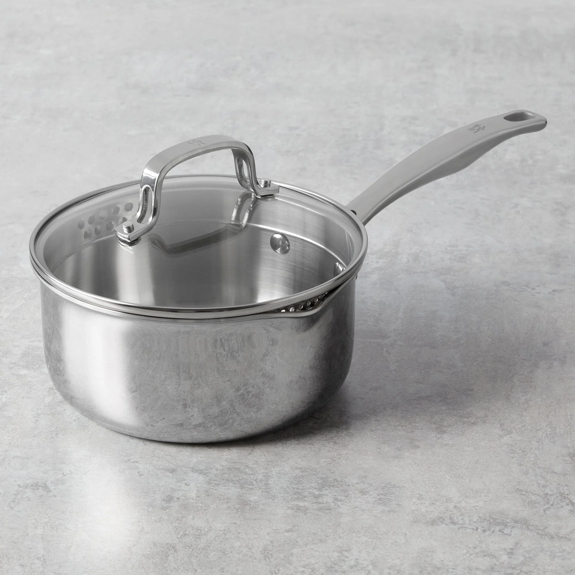 Henckels Clad H3 2-qt Stainless Steel Saucepan with Lid - Image 5