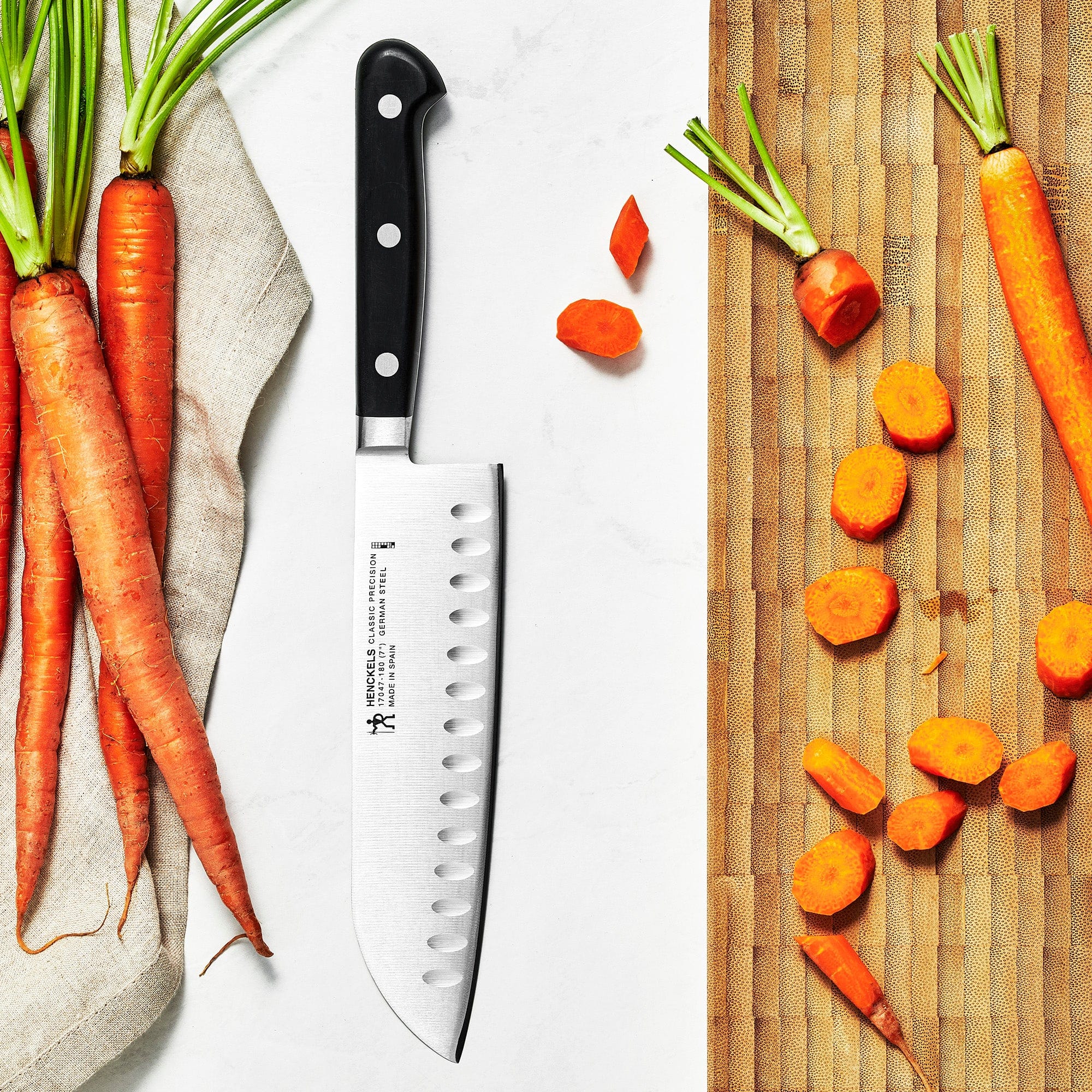 Henckels Classic Precision 7-inch Santoku Knife - Image 2