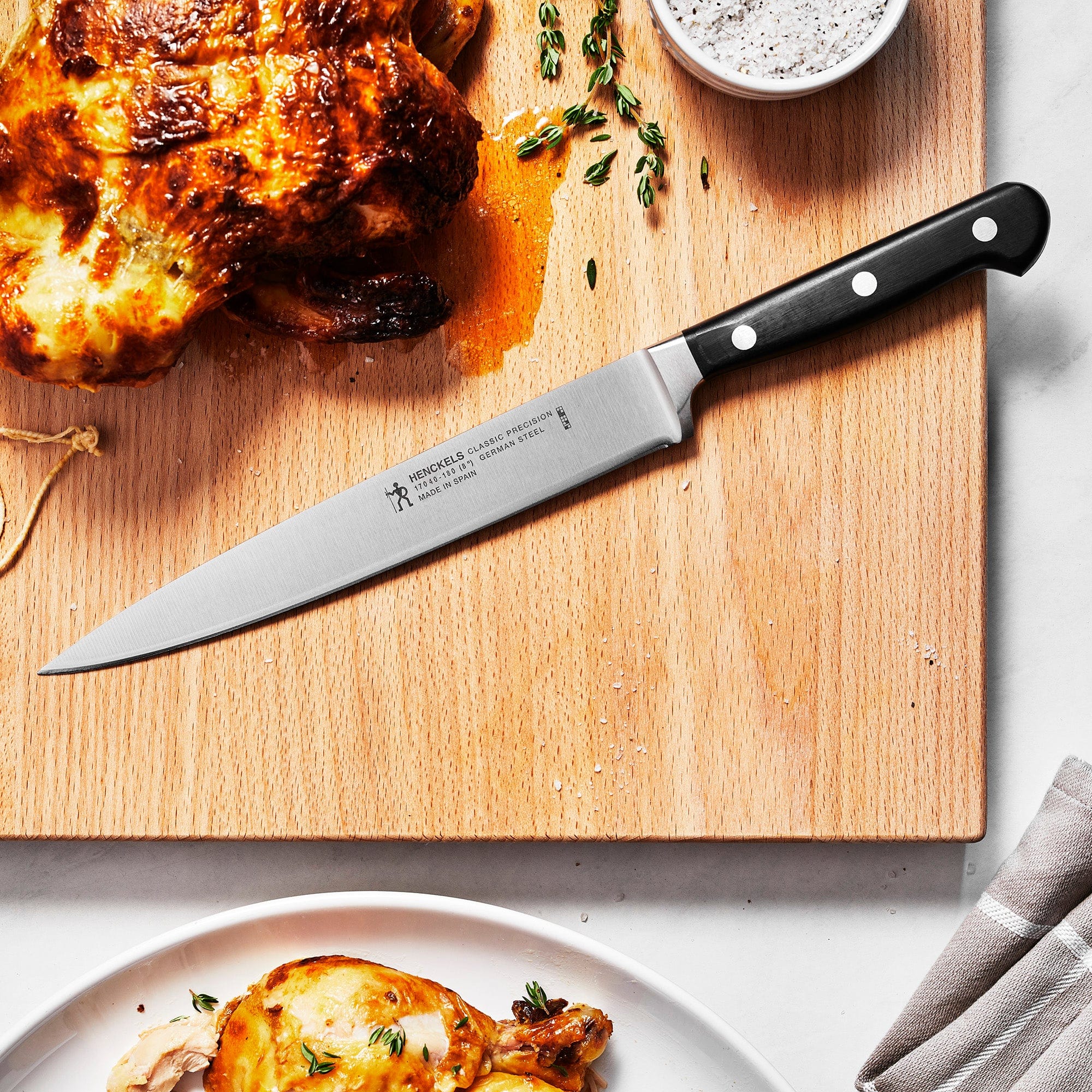 Henckels Classic Precision 8-inch Carving Knife - Image 2