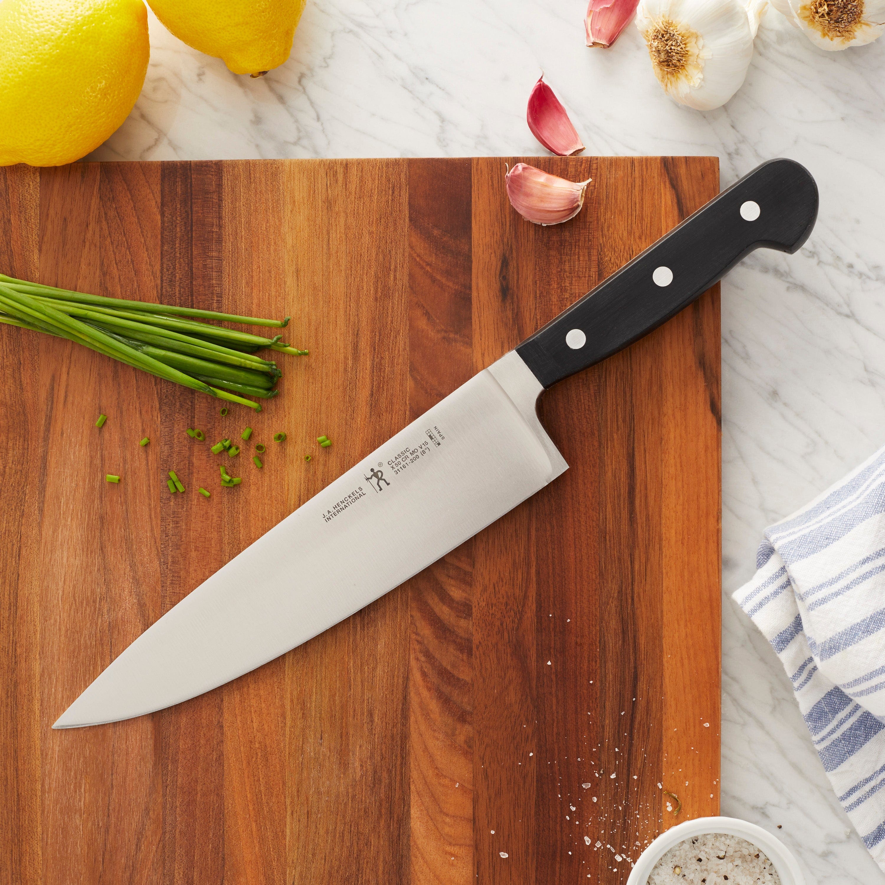 Henckels Classic Razor-Sharp 8-inch Chef's Knife, German Engineered - Image 2
