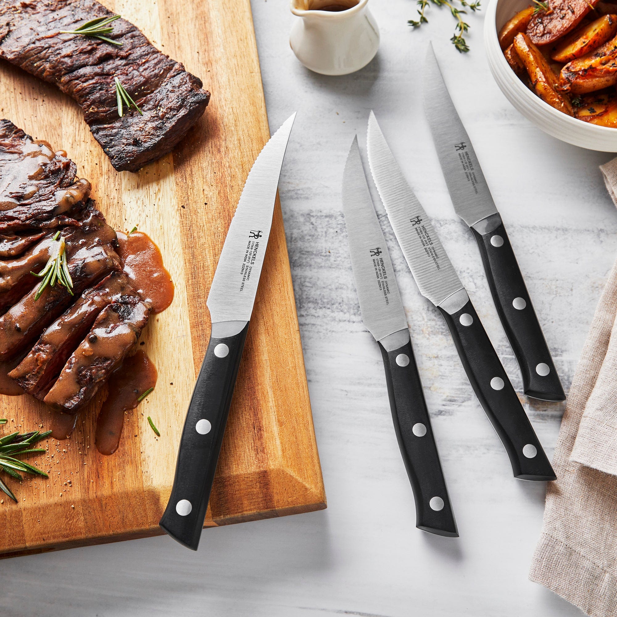 Henckels Dynamic 4-pc Steak Knife Set - Image 3