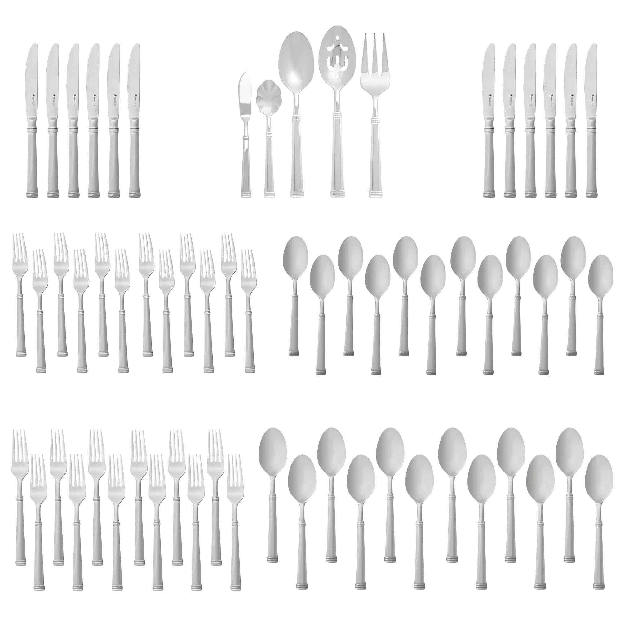 Henckels Plaza 65-pc 18/10 Stainless Steel Flatware Set - Image 3