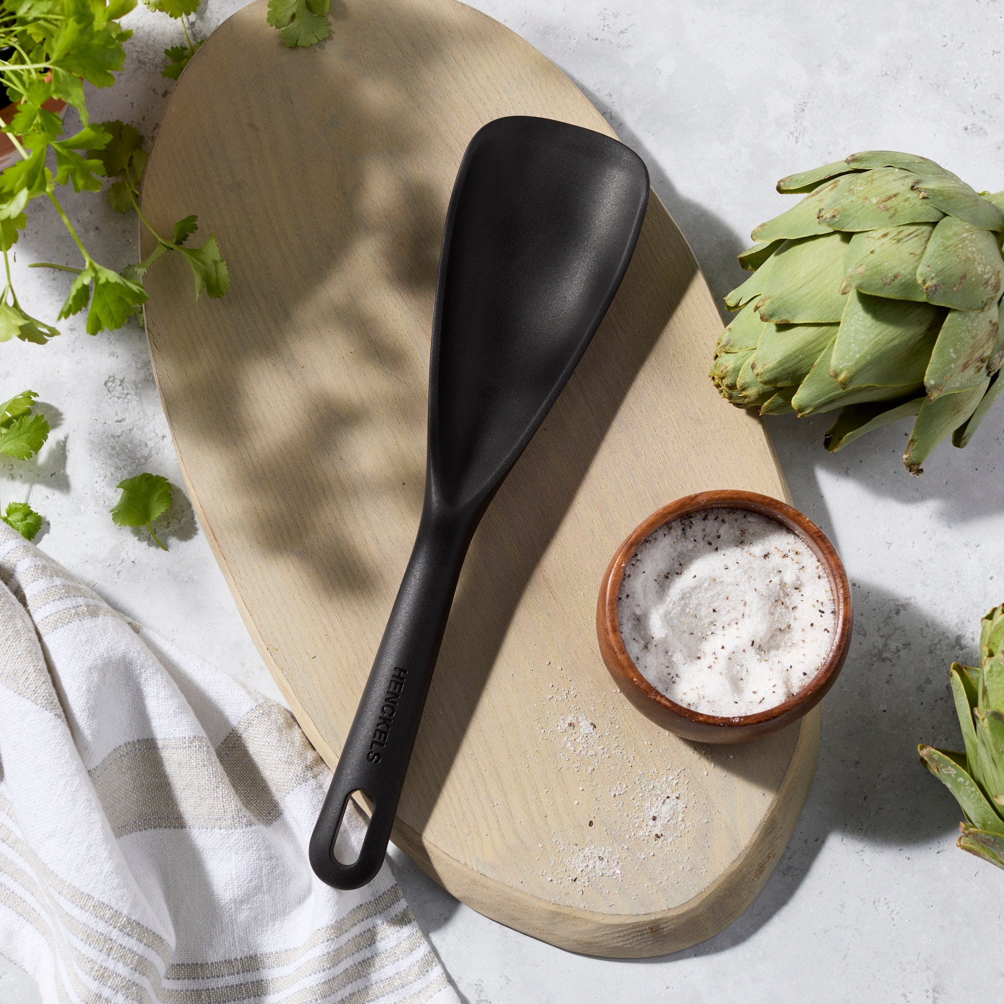 Henckels Silicone Onyx Cooking Utensil, Multipurpose Spoon Spatula - Image 2