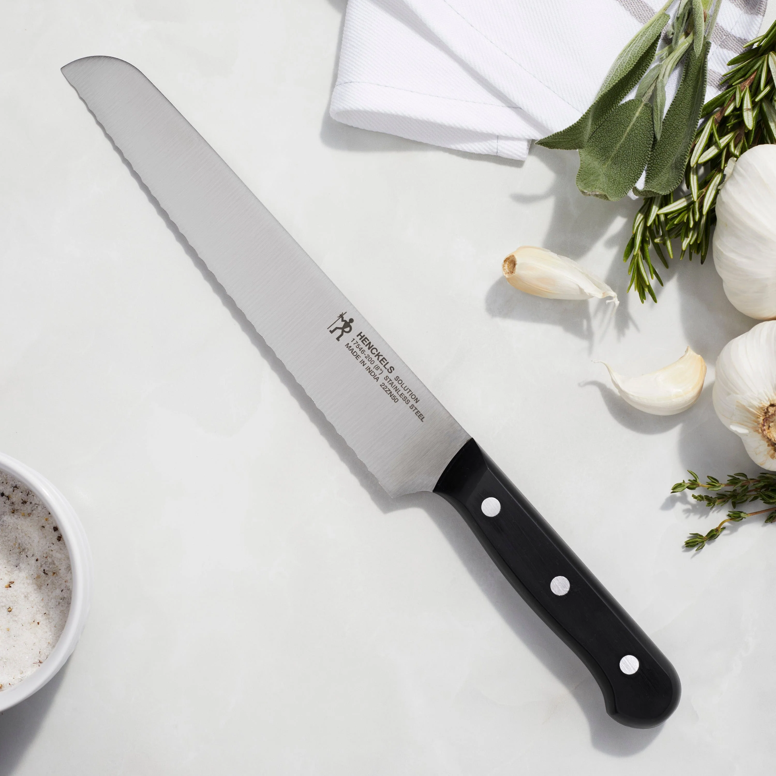 Henckels Solution 8-inch Bread Knife - Image 2