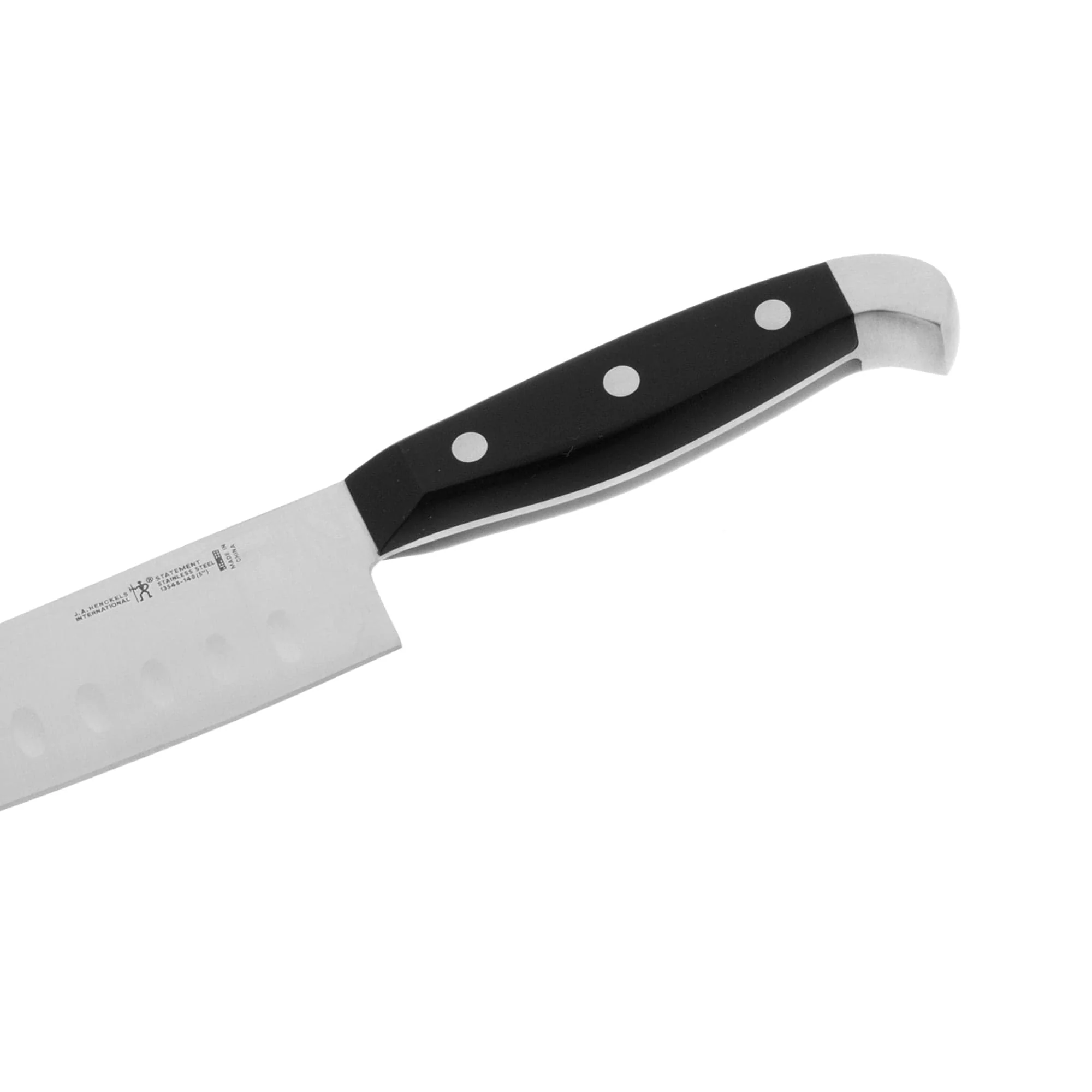 Henckels Statement 5-inch Hollow Edge Santoku Knife - Image 3