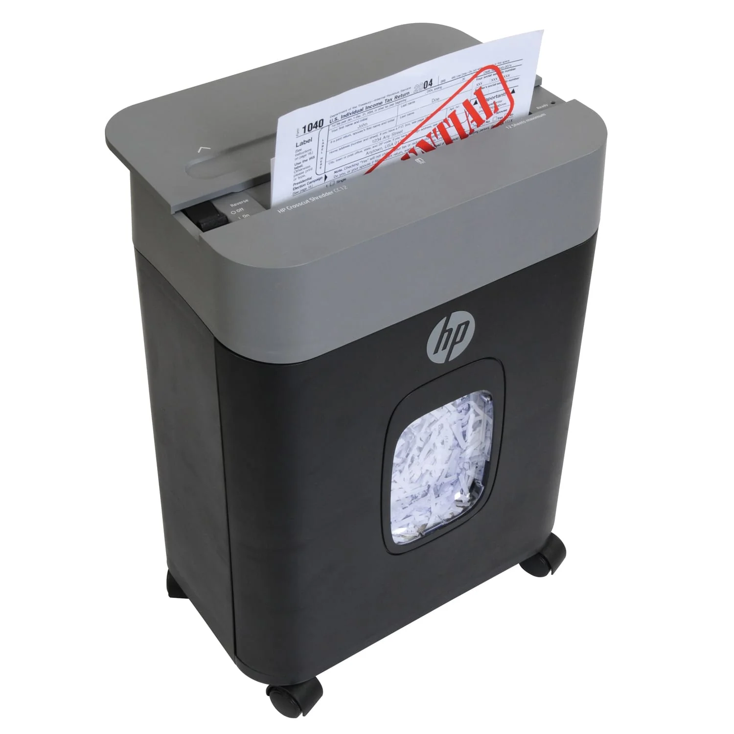 HP HP-CC12 12-Sheet Crosscut Shredder - Image 3