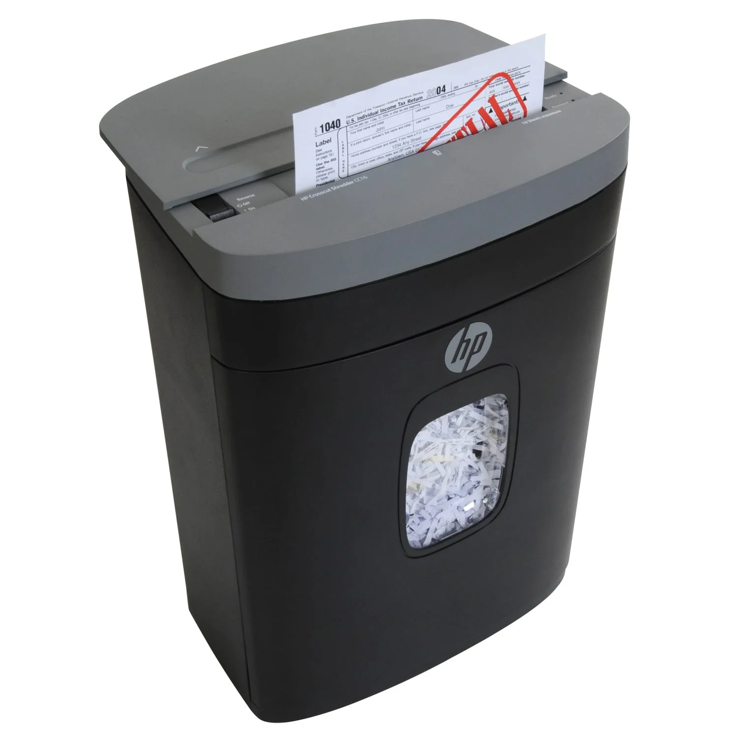 HP HP-CC16 16-Sheet Crosscut Shredder - Image 3