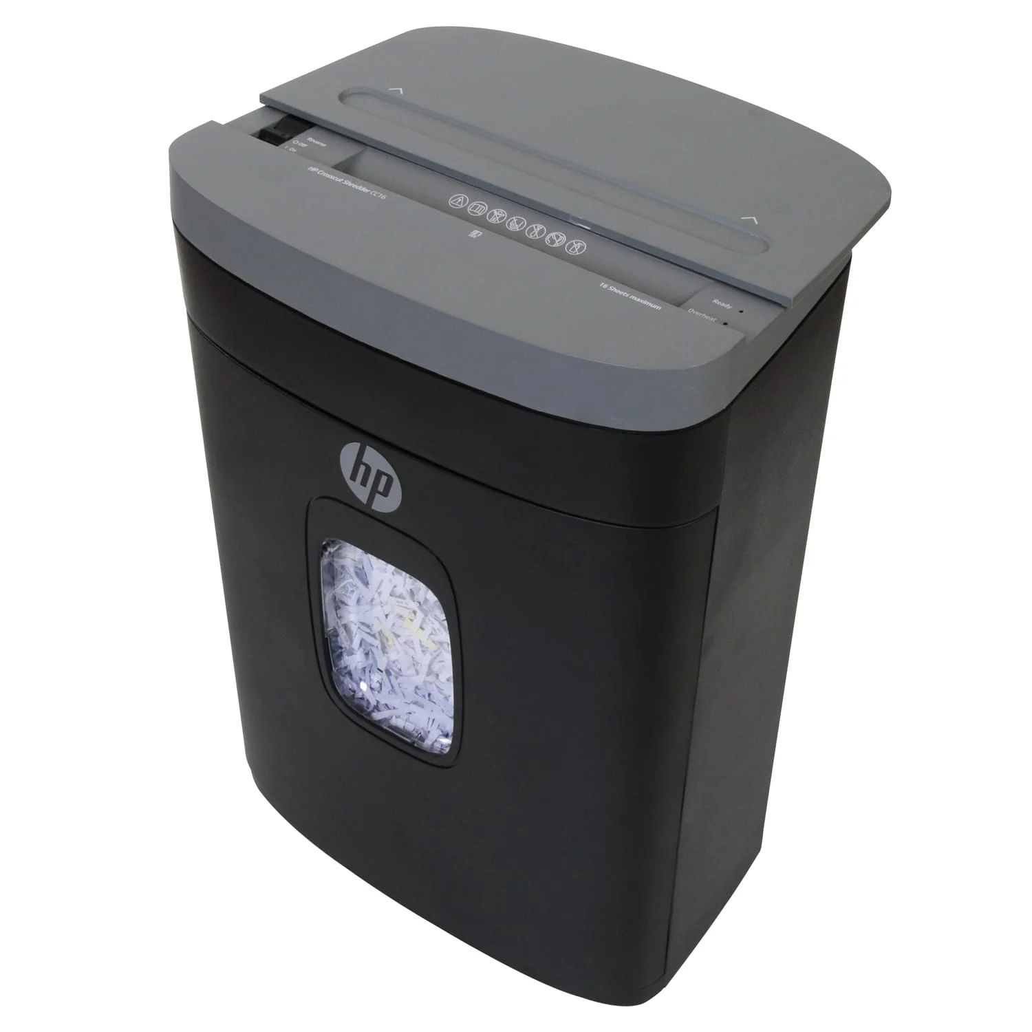HP HP-CC16 16-Sheet Crosscut Shredder - Image 5