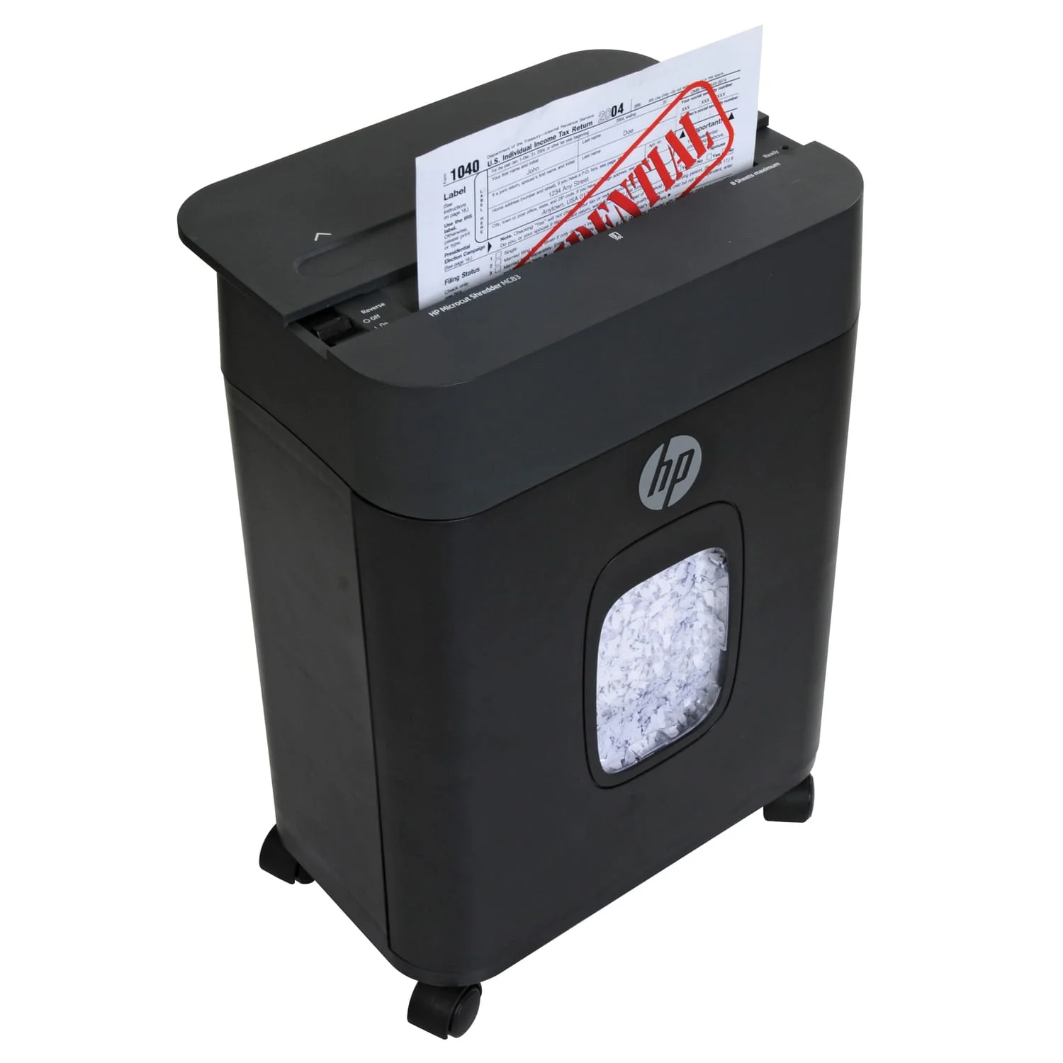 HP HP-MC83 8-Sheet Microcut Shredder - Image 2