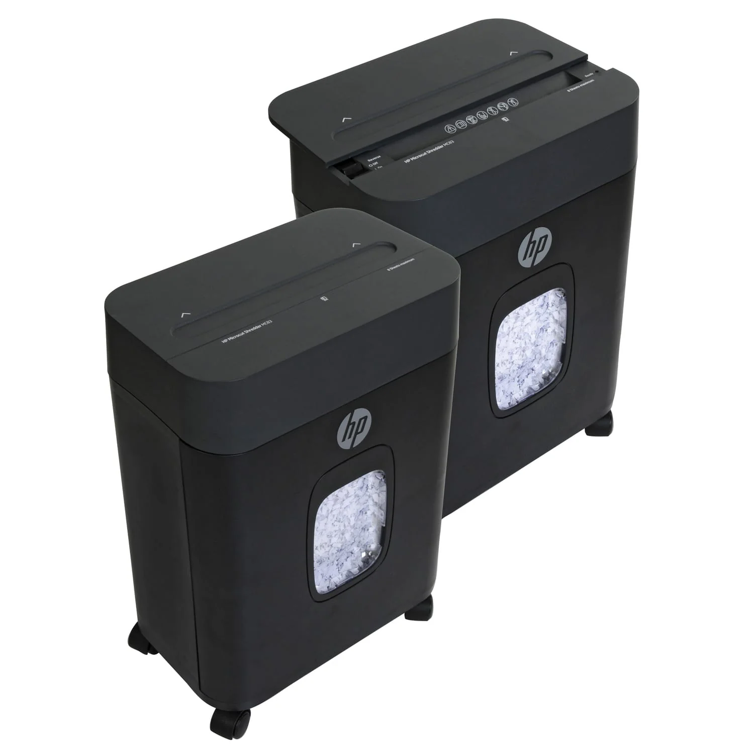 HP HP-MC83 8-Sheet Microcut Shredder - Image 5