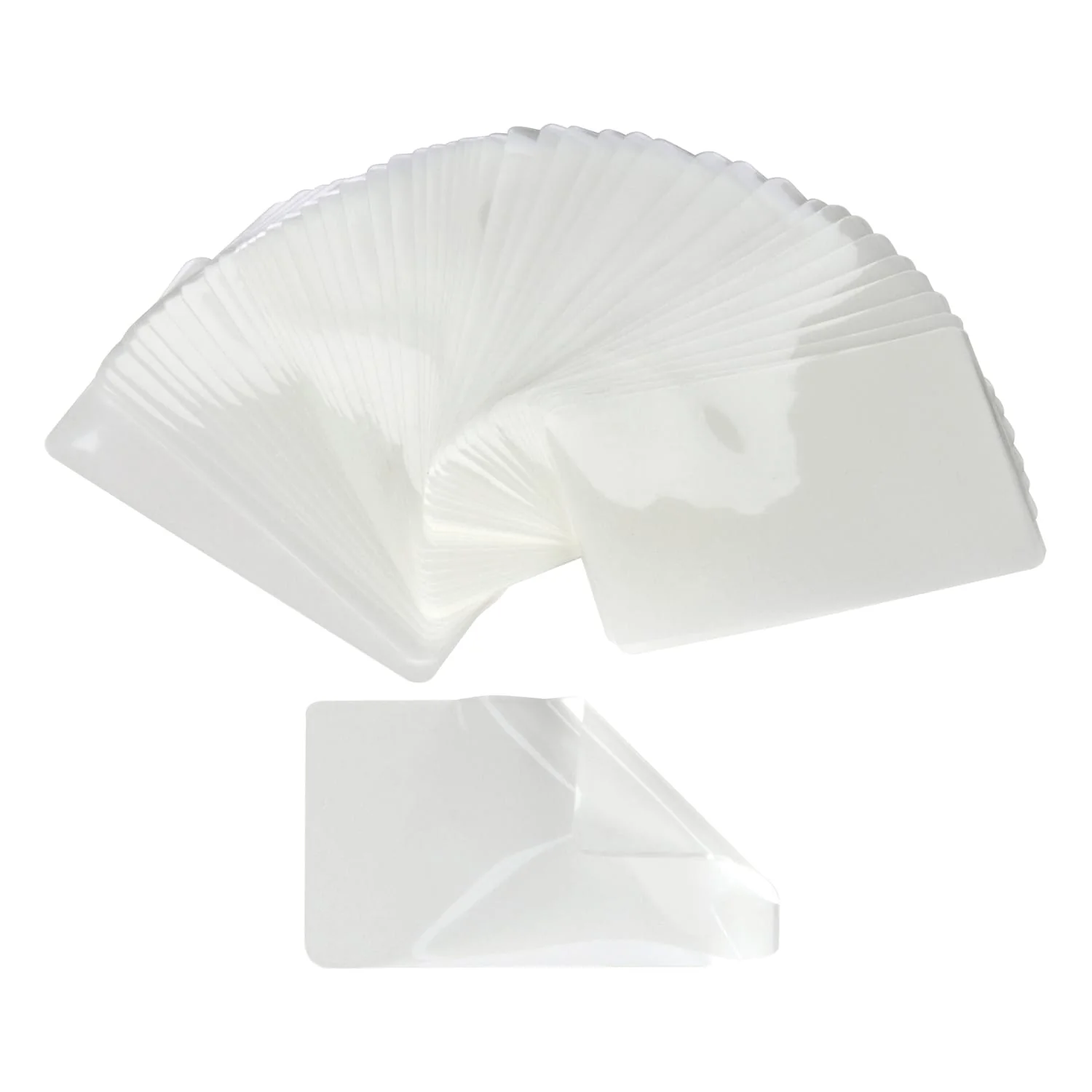 HP Thermal Laminating Pouches for Business Cards, 2.25 In. x 3.75 In., 50-Case Pack