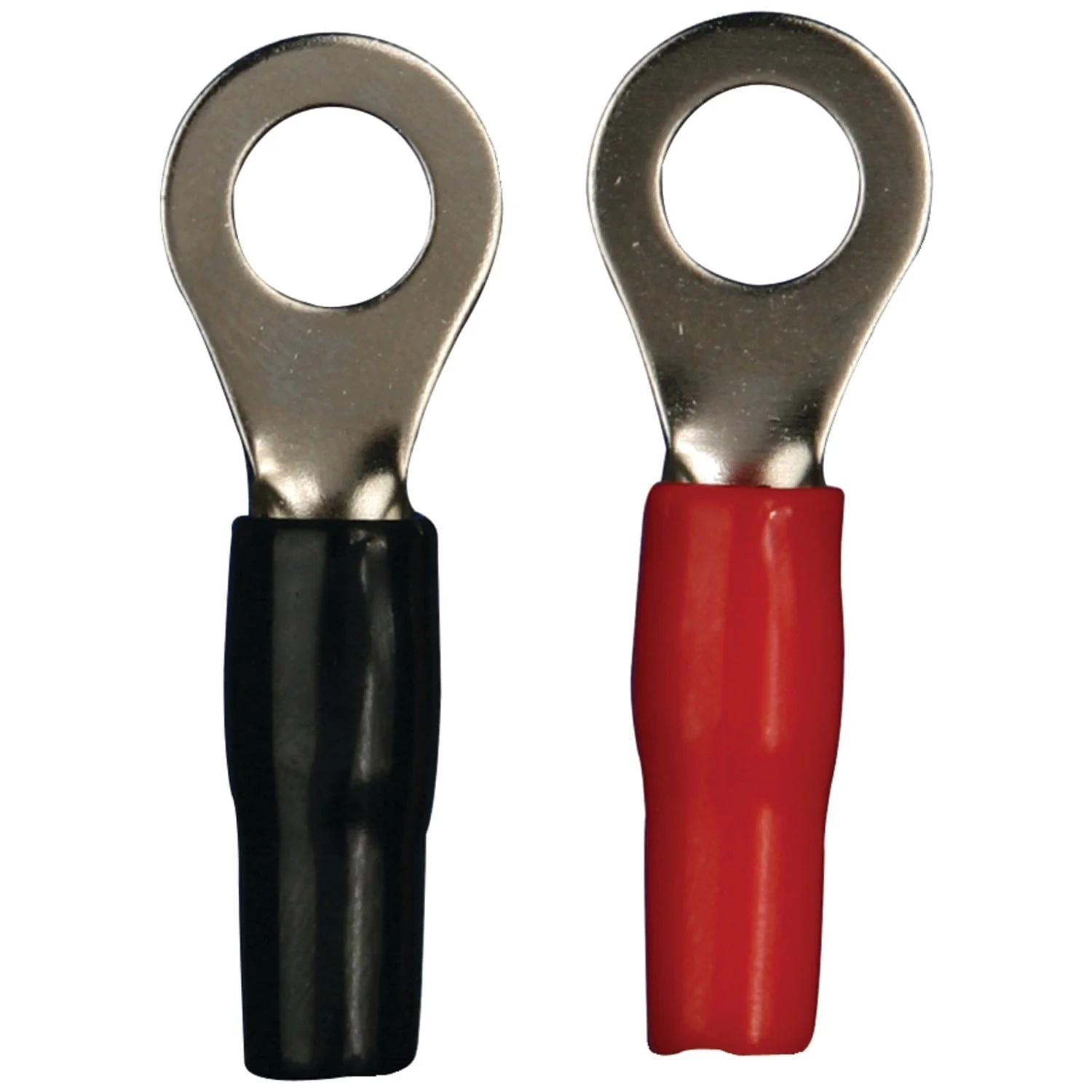 Install Bay Nickel Ring Terminal, 50 Pack, 4 Gauge
