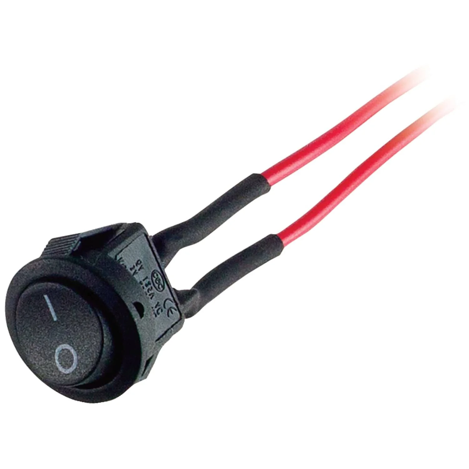 Install Bay On/off 13-Amp Mini Round Rocker Switches, 5 pk