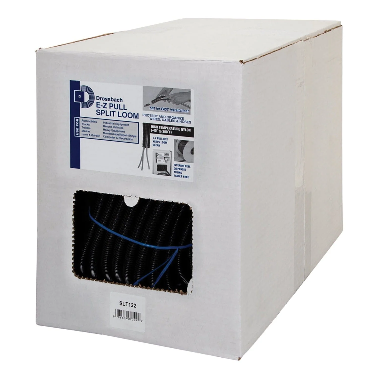 Install Bay Split Loom Tubing, 100-Ft. Coil, 1/2 In. Diameter - Image 3