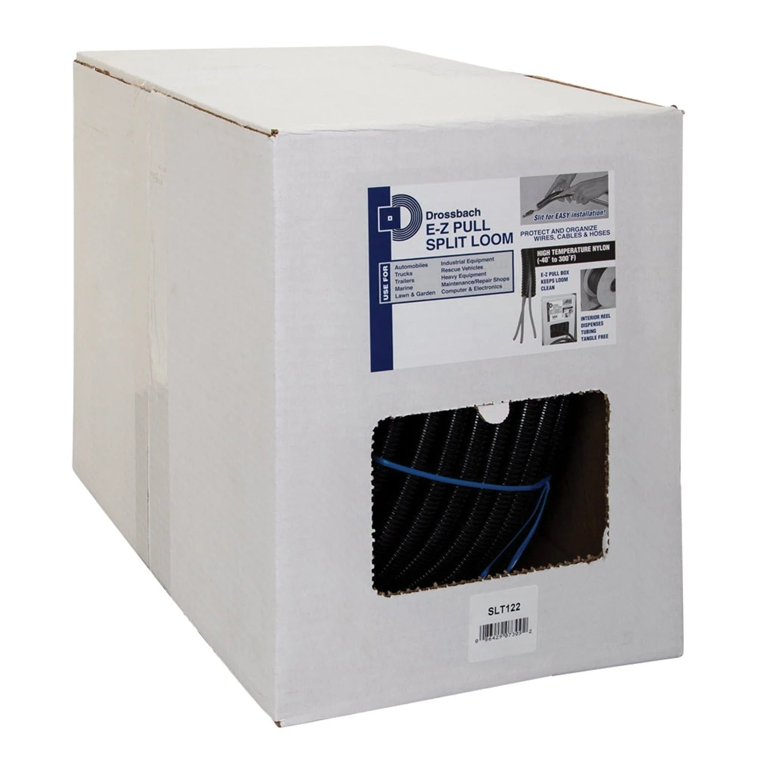 Install Bay Split Loom Tubing, 100-Ft. Coil, 1/2 In. Diameter - Image 4