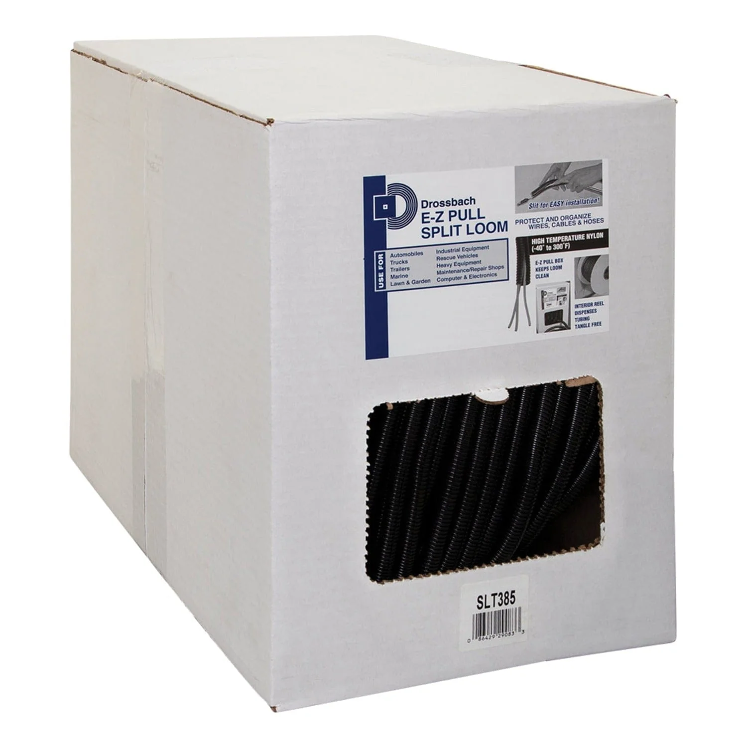 Install Bay Split Loom Tubing, 100-Ft. Coil, 3/8 In. Diameter - Image 2