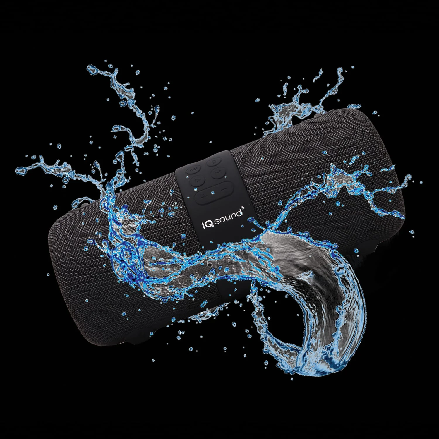 IQ Sound IQ-2323BT Dual 3-Inch 14-Watt Portable True Wireless Stereo Bluetooth Rechargeable Speaker with FM Radio, Microphone, and RGB Lights - Image 3