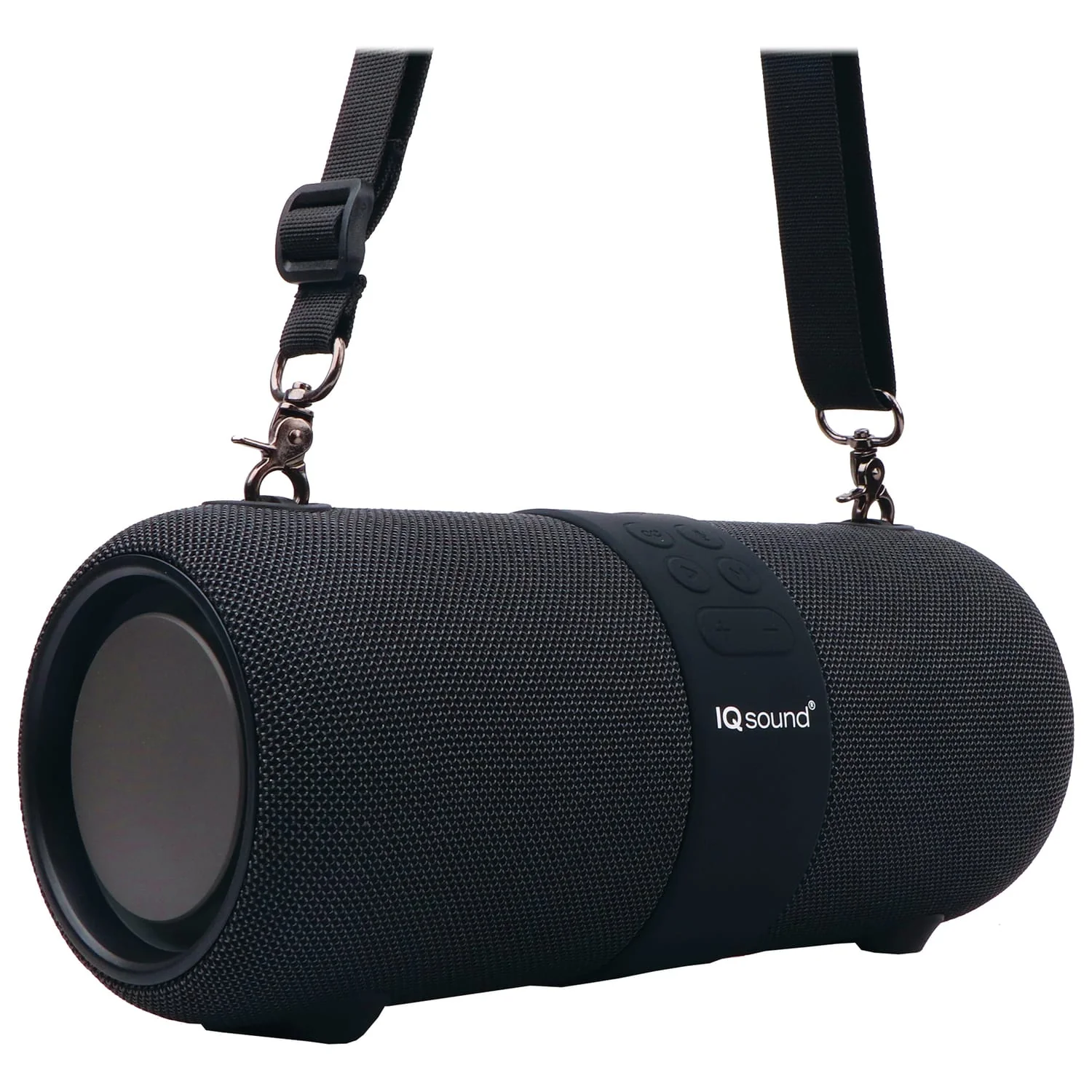IQ Sound IQ-2323BT Dual 3-Inch 14-Watt Portable True Wireless Stereo Bluetooth Rechargeable Speaker with FM Radio, Microphone, and RGB Lights - Image 4