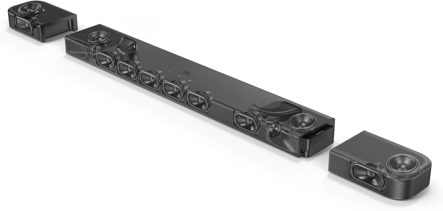 JBL BAR1000 MK2 7.1.4 Ch Dolby Atmos Soundbar System, Black - Certified Refurbished - Image 5