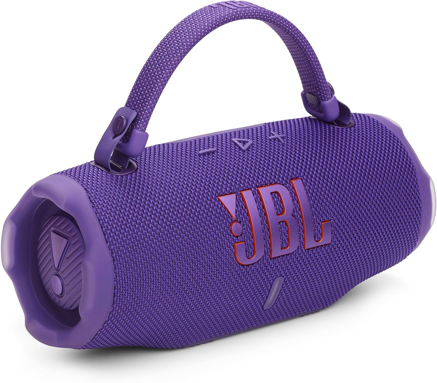 JBL Charge 6 Portable Bluetooth Speaker with Built-in Powerbank, Purple - Certified Refurbished - Image 2