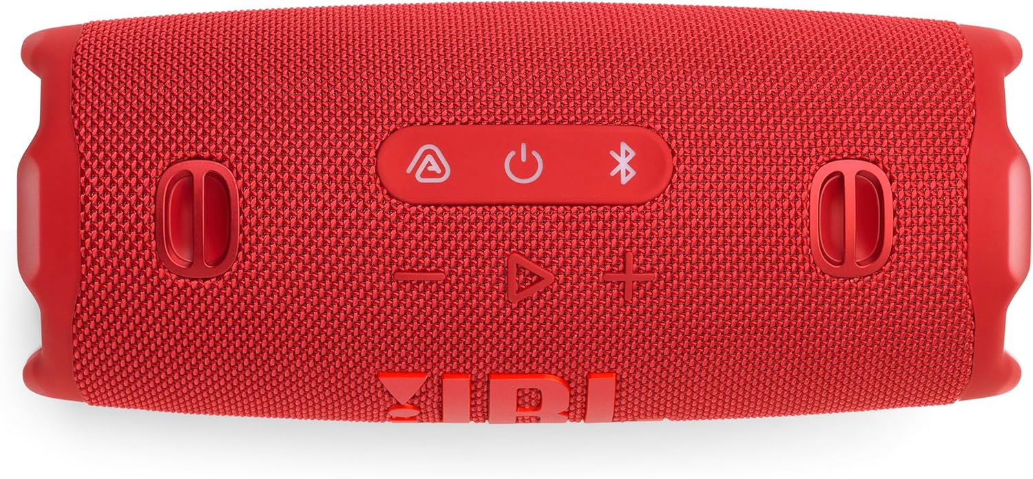 JBL Charge 6 Portable Bluetooth Speaker with Built-in Powerbank, Red - Certified Refurbished - Image 8