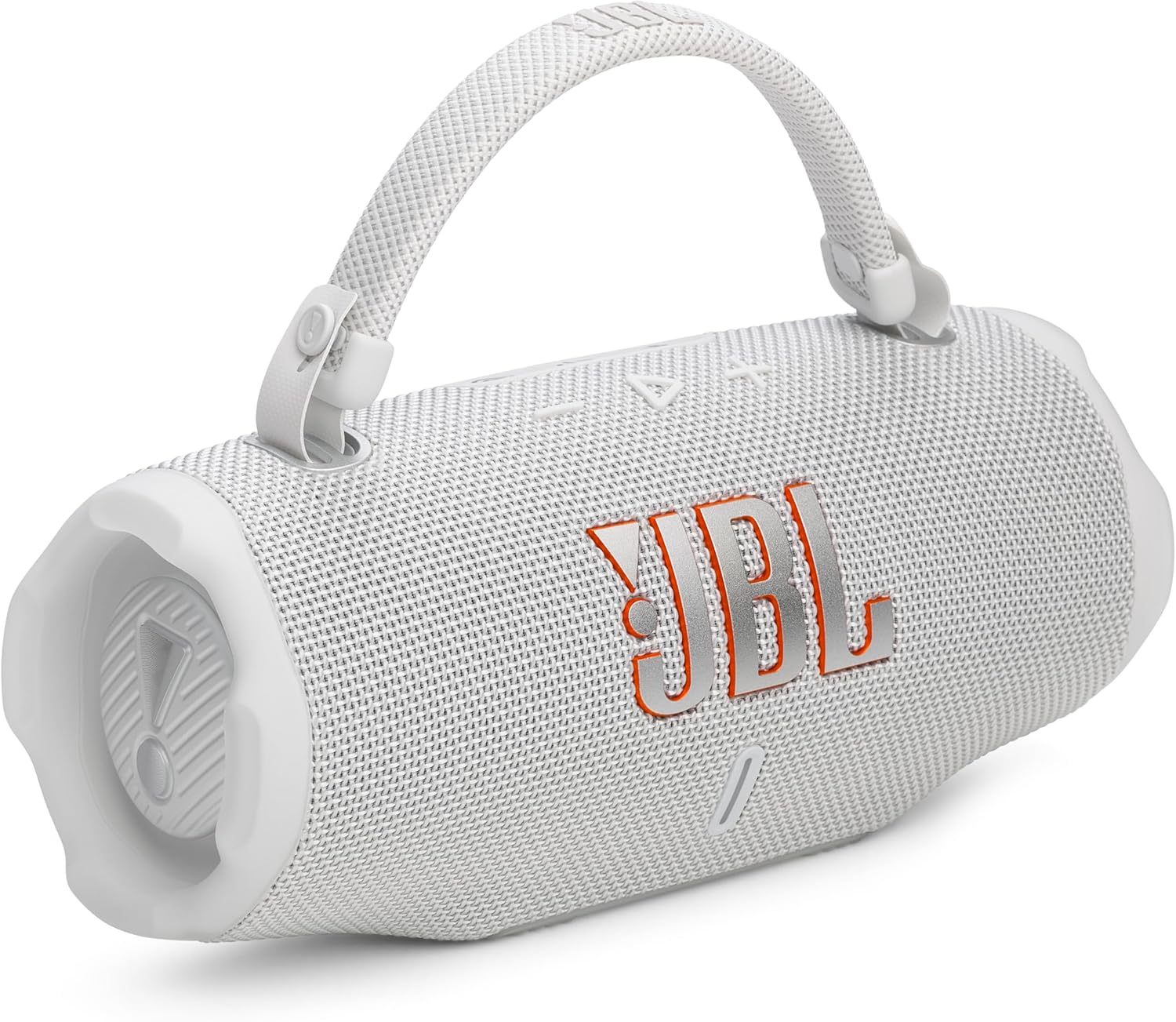 JBL Charge 6 Portable Bluetooth Speaker with Built-in Powerbank, White - Certified Refurbished - Image 2