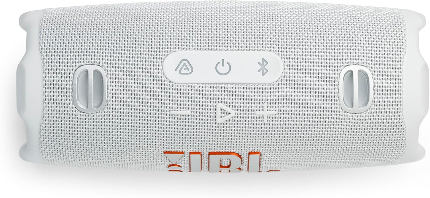 JBL Charge 6 Portable Bluetooth Speaker with Built-in Powerbank, White - Certified Refurbished - Image 8