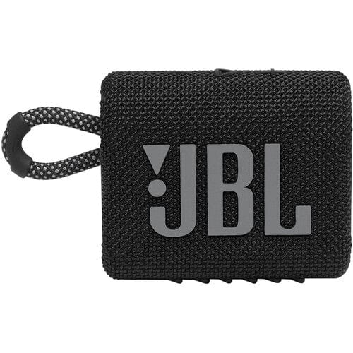 JBL Go 3 Portable Waterproof Bluetooth Speaker, Black - Certified Refurbished - Image 2