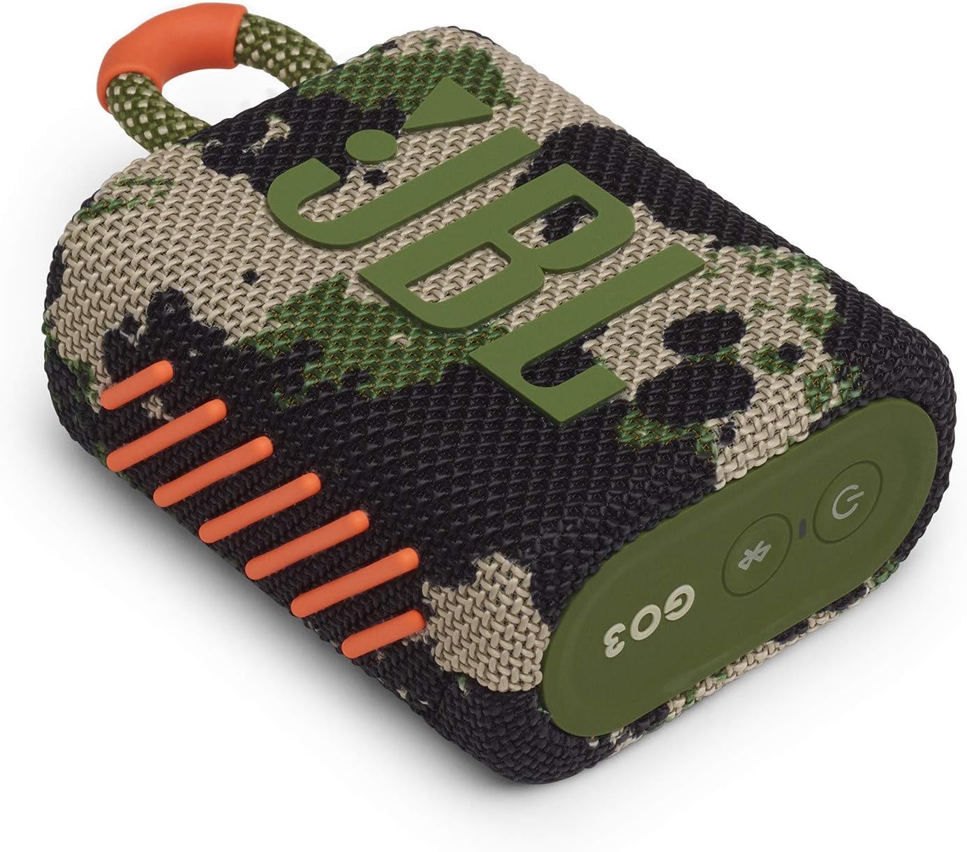 JBL Go 3 Portable Waterproof Bluetooth Speaker Camo - Certified Refurbished - Image 4