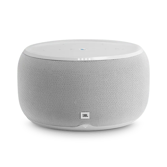 JBL Link 300 Wi-Fi Bluetooth Voice-Active Speaker, White - Certified Refurbished - Image 2