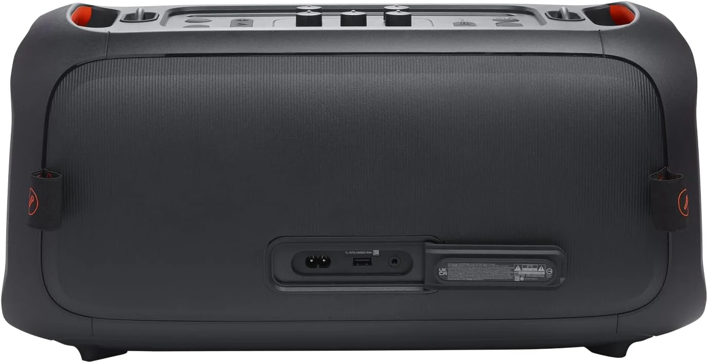 JBL PartyBox On-The-Go Essential, Portable Party Speaker with Built-In Lights and Wireless Mic, Black - Certified Refurbished - Image 4