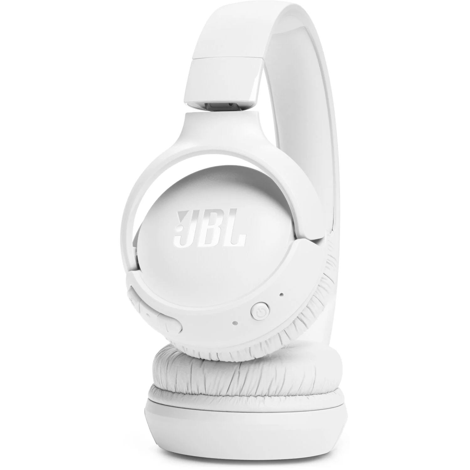 JBL Tune Pure Bass 520BT Wireless On-Ear Bluetooth Headphones, White - Certified Refurbished - Image 3