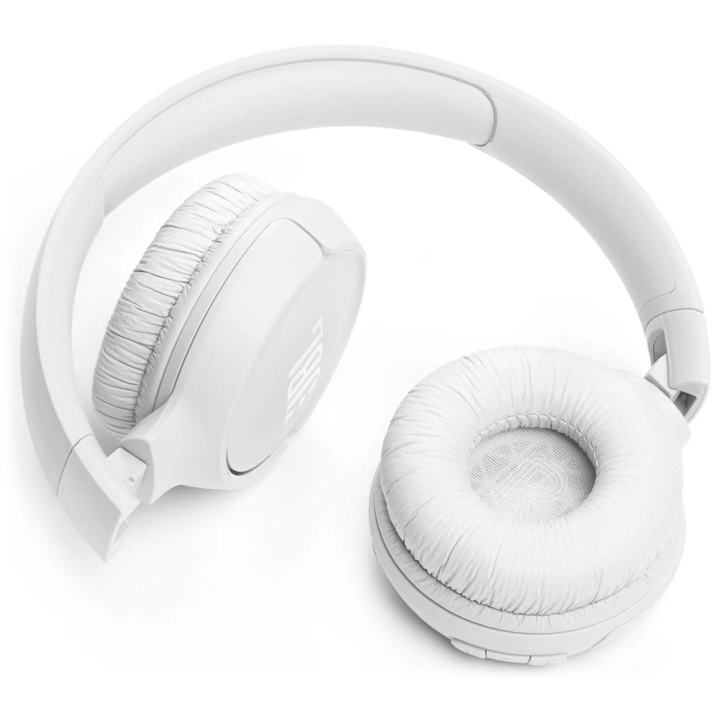 JBL Tune Pure Bass 520BT Wireless On-Ear Bluetooth Headphones, White - Certified Refurbished - Image 5
