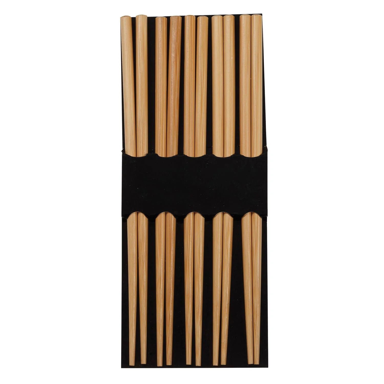 Joyce Chen Reusable Burnished Bamboo Chopsticks, 5 Pack - Image 4