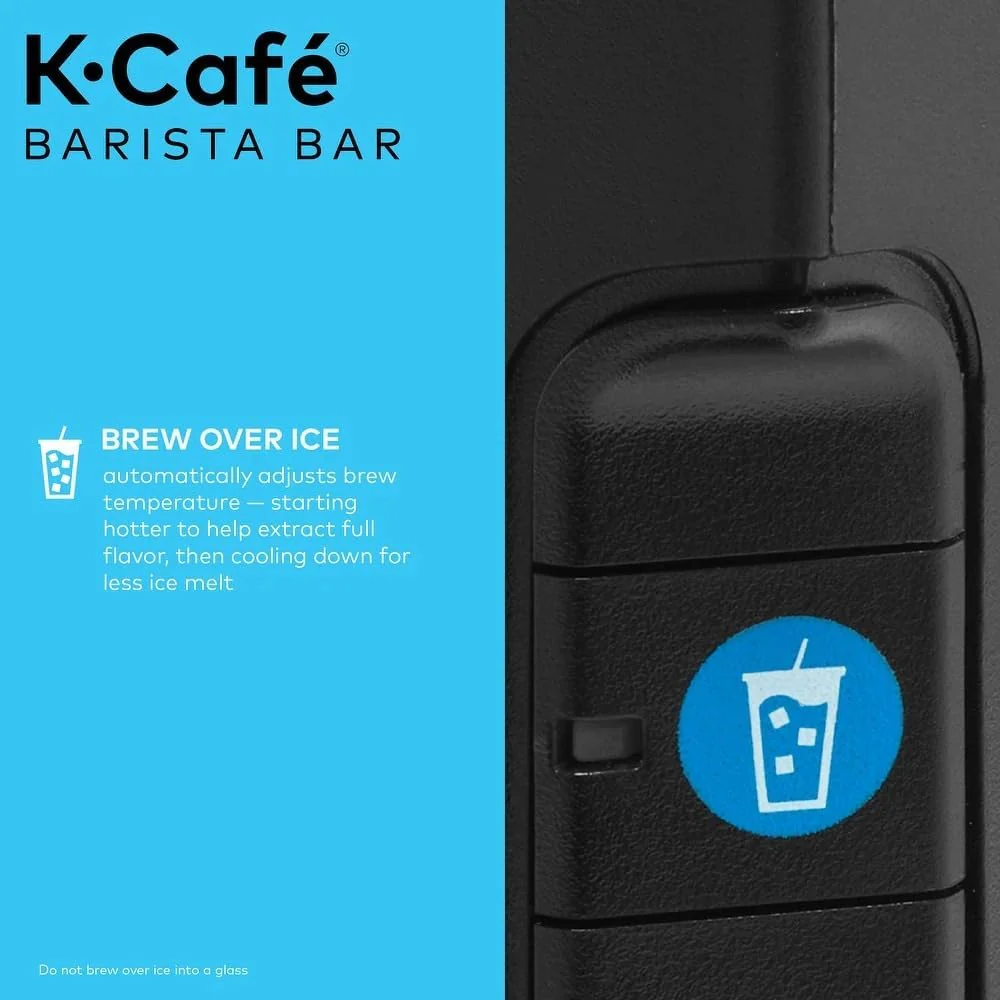 Keurig K-Café Barista Bar Single Serve Coffee Maker with Cold Brew, Black - Certified Refurbished - Image 5