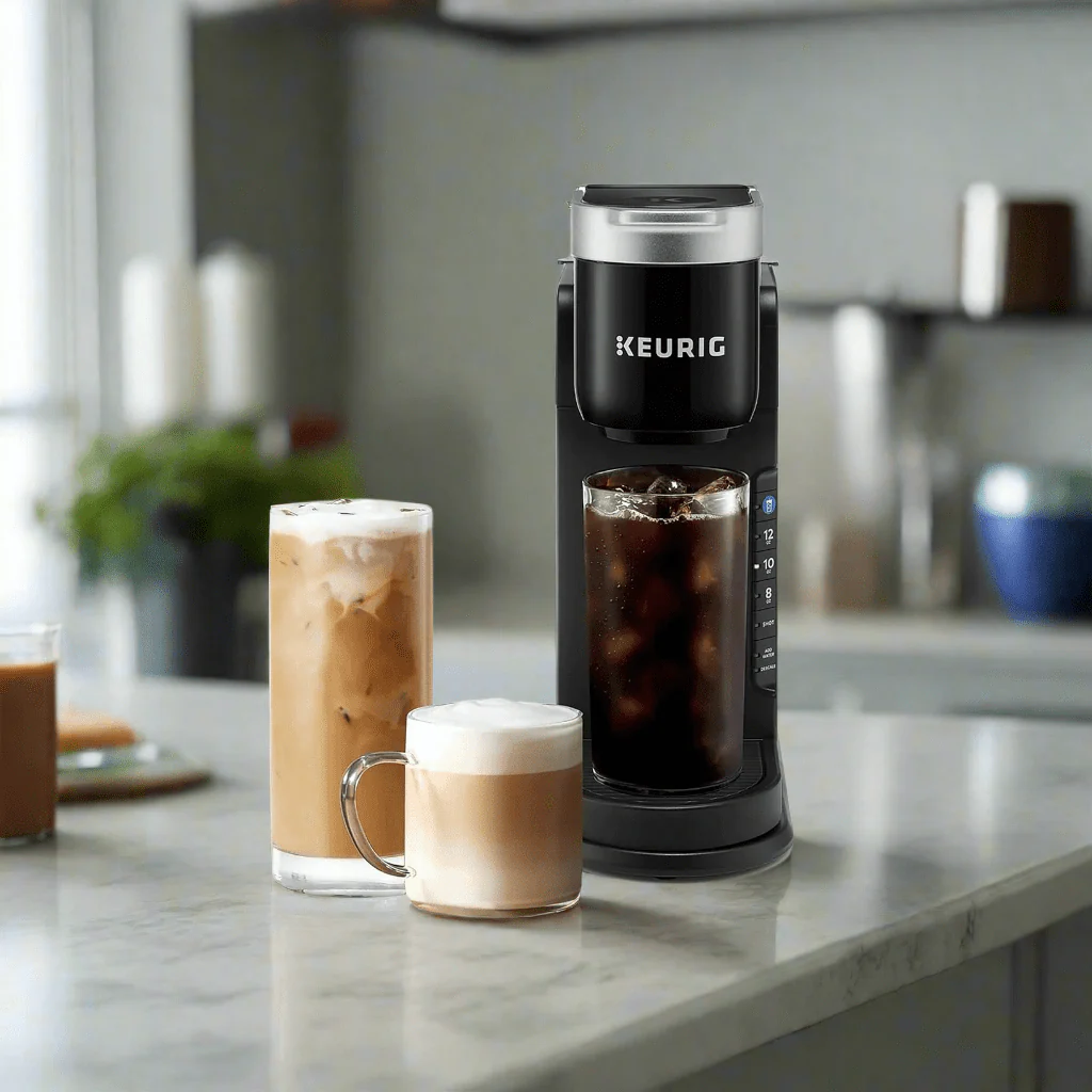 Keurig K-Café Barista Bar Single Serve Coffee Maker with Cold Brew, Black - Certified Refurbished - Image 8
