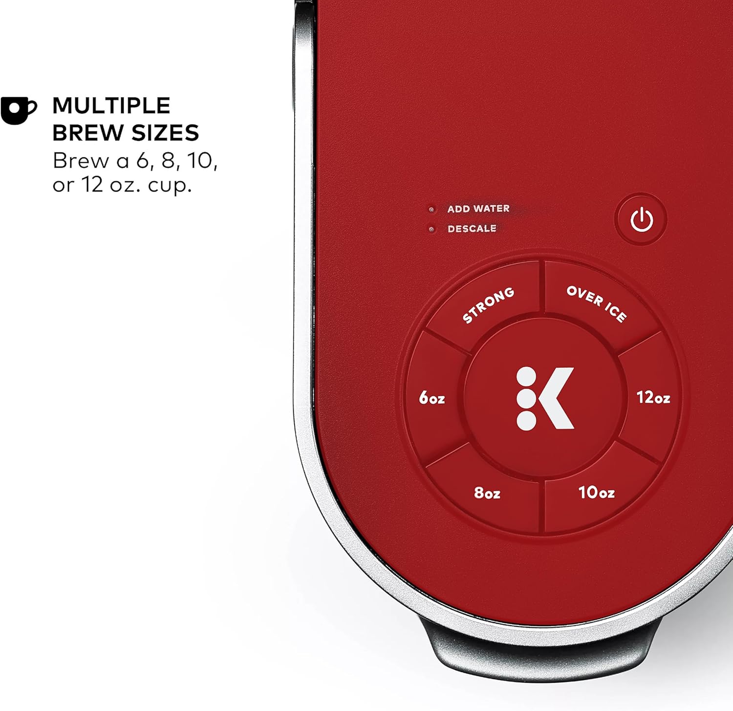 Keurig K-Supreme Single Serve K-Cup Pod Coffee Maker, Red - Certified Refurbished - Image 7