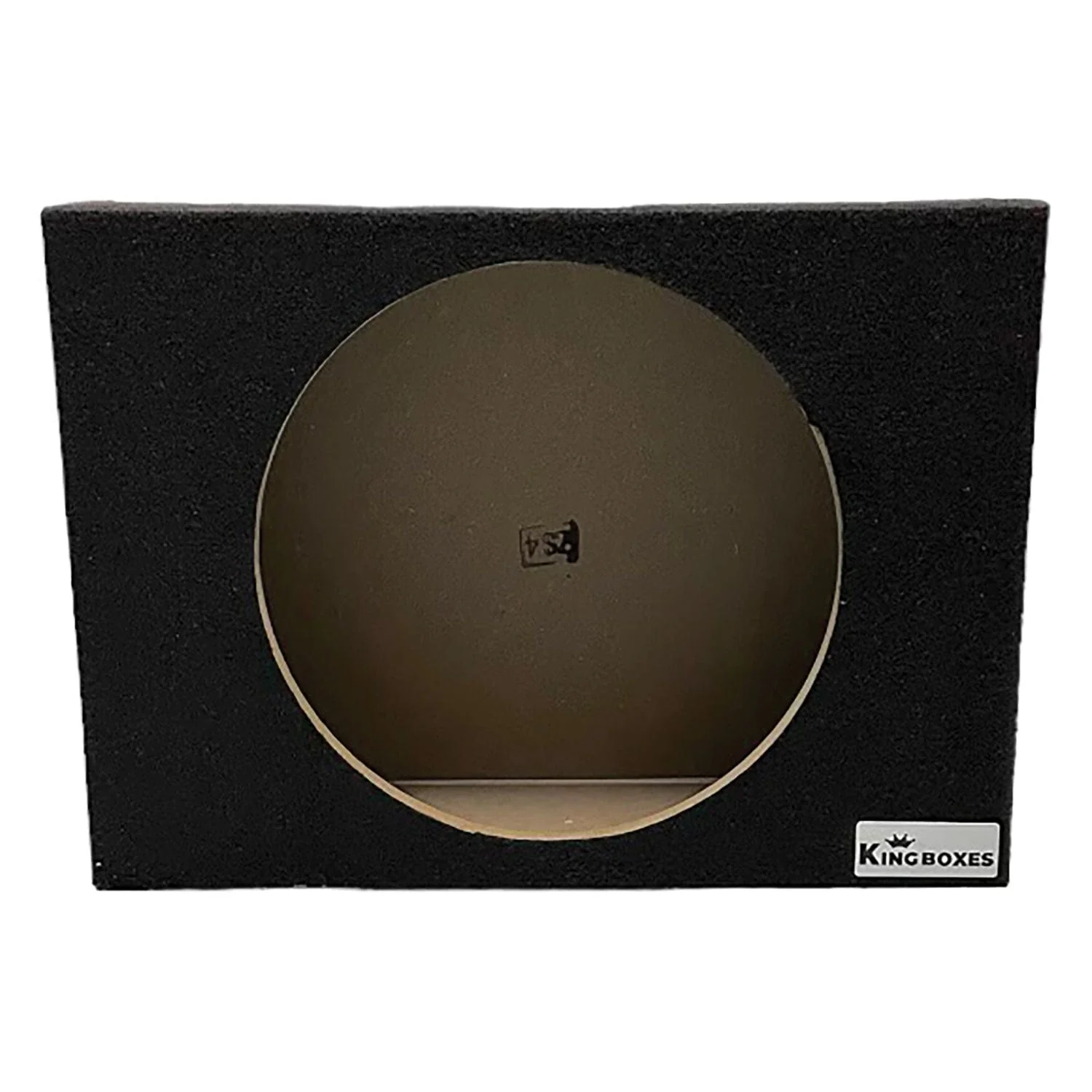 King Boxes ASHALLOWS12 12-In. Single-Speaker Slim Black Carpeted Enclosure for Trucks - Image 3